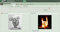 Desktop Screenshot of houstontxartist.deviantart.com