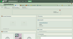 Desktop Screenshot of cartoonfootlover.deviantart.com
