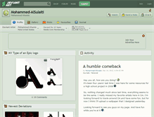 Tablet Screenshot of mohammed-alsulaiti.deviantart.com