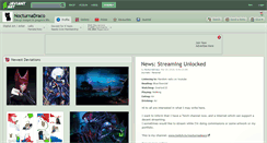 Desktop Screenshot of nocturnadraco.deviantart.com