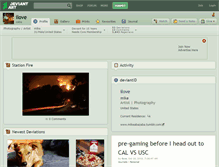 Tablet Screenshot of ilove.deviantart.com