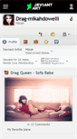 Mobile Screenshot of drag-mikahdowelli.deviantart.com
