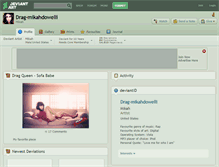 Tablet Screenshot of drag-mikahdowelli.deviantart.com