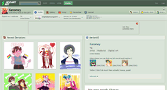 Desktop Screenshot of kanomey.deviantart.com