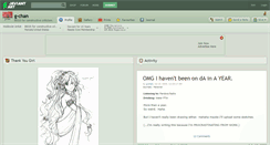 Desktop Screenshot of g-chan.deviantart.com