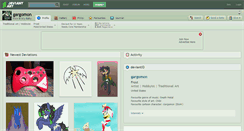 Desktop Screenshot of gargomon.deviantart.com