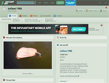 Tablet Screenshot of andeer1988.deviantart.com