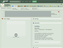 Tablet Screenshot of funkflow.deviantart.com