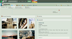 Desktop Screenshot of helium-kat.deviantart.com
