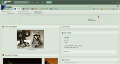 Desktop Screenshot of moek.deviantart.com