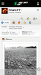 Mobile Screenshot of dmanlt21.deviantart.com