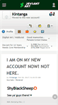 Mobile Screenshot of kintanga.deviantart.com