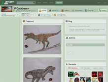 Tablet Screenshot of jp-database.deviantart.com