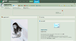 Desktop Screenshot of angelcurioso.deviantart.com