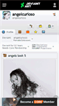 Mobile Screenshot of angelcurioso.deviantart.com
