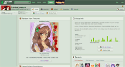 Desktop Screenshot of lovinalovers.deviantart.com