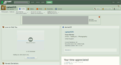Desktop Screenshot of cameo525.deviantart.com
