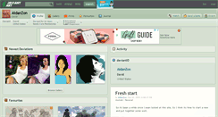 Desktop Screenshot of aidanzon.deviantart.com