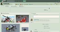 Desktop Screenshot of knightranger.deviantart.com