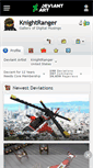Mobile Screenshot of knightranger.deviantart.com