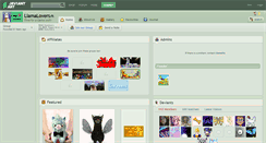 Desktop Screenshot of llamalovers.deviantart.com