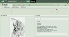 Desktop Screenshot of nendu.deviantart.com