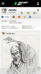 Mobile Screenshot of nendu.deviantart.com