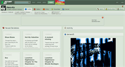 Desktop Screenshot of hero-ko.deviantart.com