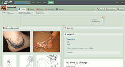 Desktop Screenshot of isammimi.deviantart.com