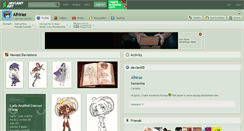 Desktop Screenshot of alhirae.deviantart.com