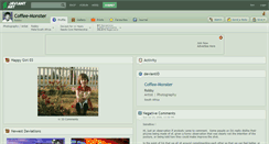Desktop Screenshot of coffee-monster.deviantart.com