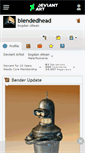 Mobile Screenshot of blendedhead.deviantart.com