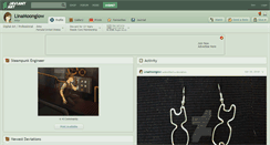 Desktop Screenshot of linamoonglow.deviantart.com