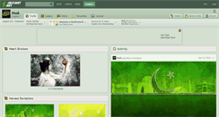 Desktop Screenshot of mu6.deviantart.com