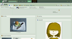 Desktop Screenshot of einule.deviantart.com