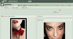 Desktop Screenshot of feyblackeyes.deviantart.com