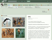 Tablet Screenshot of di-ess.deviantart.com
