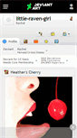 Mobile Screenshot of little-raven-girl.deviantart.com