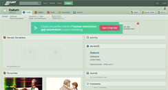 Desktop Screenshot of ksaturn.deviantart.com