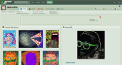 Desktop Screenshot of jabarwokie.deviantart.com