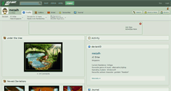 Desktop Screenshot of mezaih.deviantart.com