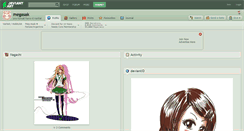 Desktop Screenshot of megasak.deviantart.com