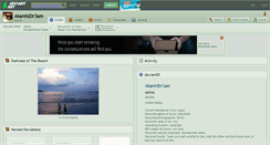 Desktop Screenshot of akamizdr3am.deviantart.com