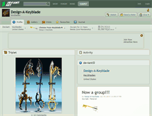 Tablet Screenshot of design-a-keyblade.deviantart.com