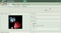 Desktop Screenshot of pomogh.deviantart.com