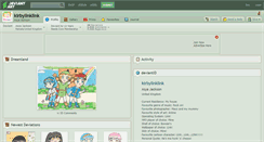 Desktop Screenshot of kirbylinklink.deviantart.com