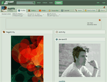 Tablet Screenshot of oyphis.deviantart.com