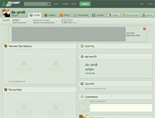 Tablet Screenshot of da--pro8.deviantart.com