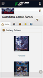 Mobile Screenshot of guardians-comic-fans.deviantart.com