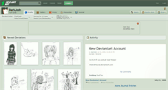 Desktop Screenshot of darkjosh.deviantart.com